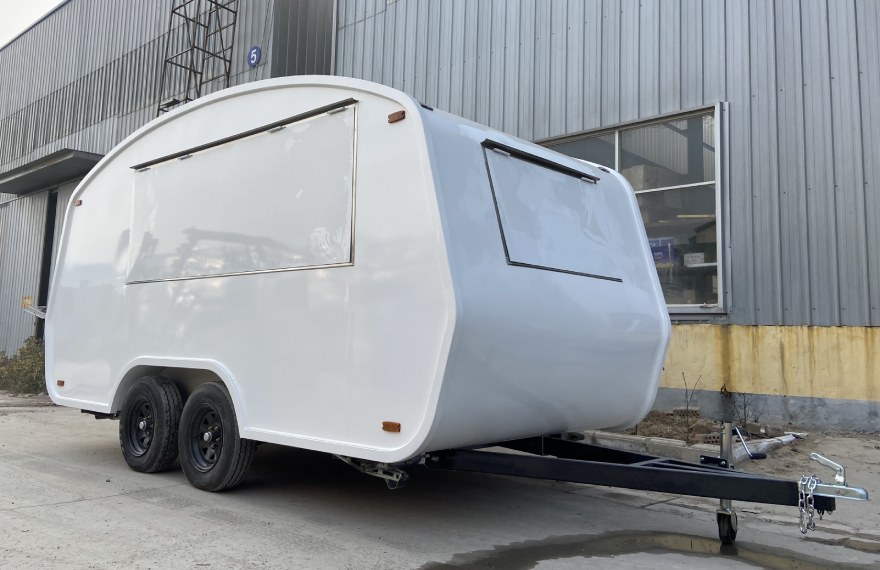 vintage bubble tea trailer for sale